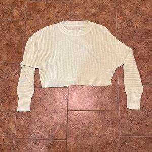 Cropped sweater